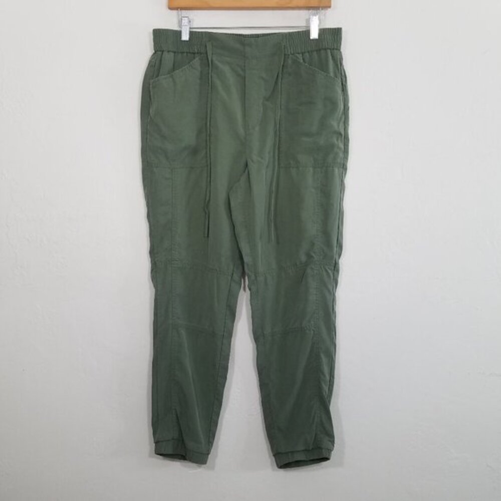 Banana Republic Pull-On Olive Green Pants Size 12